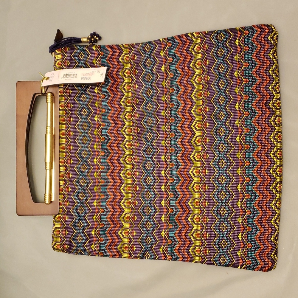 NWT'S During + Friends Irish Tapestry bag